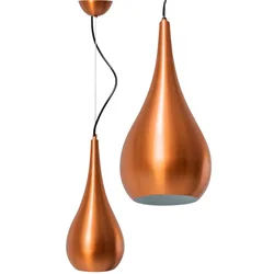 Lampa Sufitowa Wisząca Loft Metalowa  APP378-1CP Złota