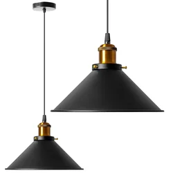 LAMPA SUFITOWA WISZĄCA PORTO BLACK APP016-1CP