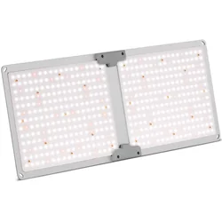 Лампа за растеж на растения Пълен спектър 60 x 24 cm 468 LED 220 W сребро