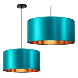 Lampada a sospensione 44cm APP955-1CP Blu