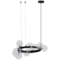 Lampada a sospensione APP1159-10CP Nera