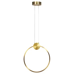 LAMPADA A SOSPENSIONE DA SOFFITTO LED APP1394-CP OLD GOLD 30cm