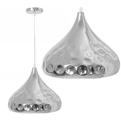 Lampada da soffitto a specchio APP272-1CP ARGENTO