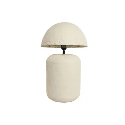 Lampada da tavolo Home ESPRIT Bianco Carta Ferro 50 W 220 V 30 x 30 x 53 cm