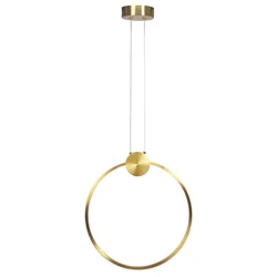 LÂMPADA DE TETO LED APP1397-CP OURO VELHO 40cm