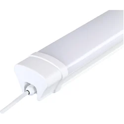 Lâmpada industrial LED LINEA 80W=160W 1250mm IP65 7200lm luz natural 4000K IK08