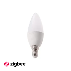 Lâmpada T-LED SMART LED E14 Zigbee RGBCCT ZB5W Variante: RGB + branco quente, Light_Color: RGBCCT