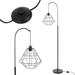 Lampadaire APP538-1F Noir