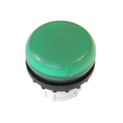 lampăM22-L-G cap verde plat