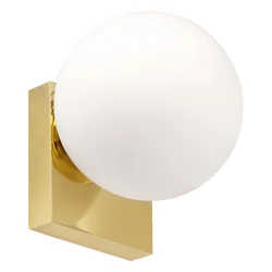 Lámpara de pared bola de cristal APP1009-1W oro