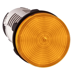 Lámpara de señal 230V LED naranja