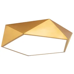 Lámpara Plafón Diamond APP877-C 50 cm Oro