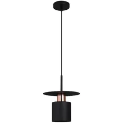 Lampe à Suspension APP1145-1CP Noir Or Rose