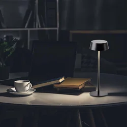 Lampes de table rechargeables - Noir - IP54 - 2W- 200 Lumens - 3000K