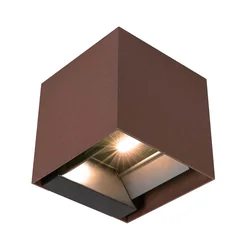 Lampes solaires - Lampes murales solaires avec capteur - IP65 - Corten - 860 Lumens - 3000K