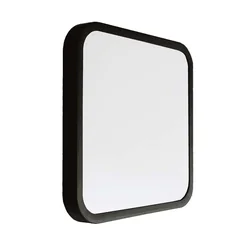 Lampy kopułkowe LED Square Dome - Samsung - IP44 - 420x420mm - Czarny - 48 Waty - 5160 Lumeny - 3000K - 5 Lata