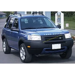 Land Rover Freelander — Chrome Strips Grill Chrome Dummy Bufer Tuning