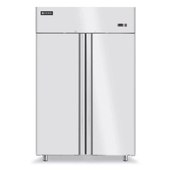 Large Refrigeration Cabinet Stainless Steel Gastronomic Freezer 1260l Hendi 232149