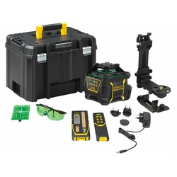 Laser giratório Stanley FatMax X700LG Raio efetivo: 0 - 40 m/0 - 300 m | 4 x item | TSTAK em uma mala