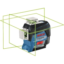 Laser plano Bosch GLL 3-80 CG verde 30 m