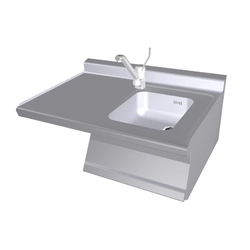 LAT - 610SX ﻿﻿Sink with tap and plate on the right side