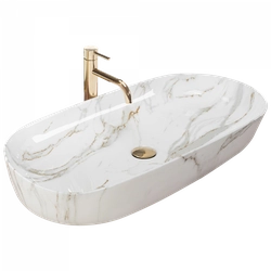 Lavabo à poser Rea Cleo 81 aiax brillant - en plus 5% REMISE sur le code REA5