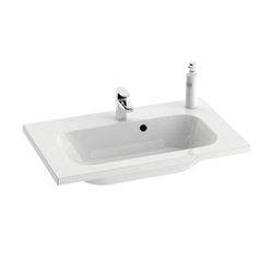 Lavabo de fundición Ravak Chrome, 60 cm con rebosadero