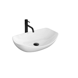 Lavabo sobre encimera Rea Tango blanco