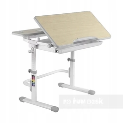 Lavoro L Gray Adjustable Children's Desk