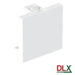 Lažni poklopac za uređaj 45x45 mm (2 moduli) - DLX