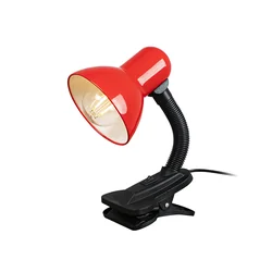 LB-08 bureaulamp met rode clip