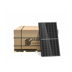 LEAPTON 460 Wp monokristalni solarni panel LP182*182-M-60-MH črni okvir 30 mm / Solarni panel LEAPTON 460 Wp LP182*182-M-60-MH črni okvir 30 mm. 1 paleta vsebuje 36 kosov / 1 paleta vsebuje 36 kosov.