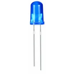 LED 5MM Blauw 3,3V 10 st