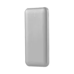 LED-дисплей Power Bank - сріблястий корпус - 10000mAh