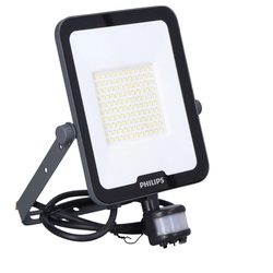 LED floodlight BVP164 with motion and dusk sensor 50W 4000K 6000lm 840 SWB IP65