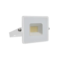 LED Floodlights - Slimline E Series - IP65 - White Body - 20 Watts - 1620 Lumens - 6500K - 2 Years