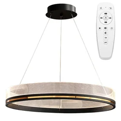 LED-hanglamp APP1192-CP Zwart en goud