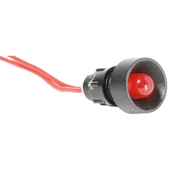 LED indicador de luz D=10mm Vermelho 230V AC LS LED 10 R 230AC