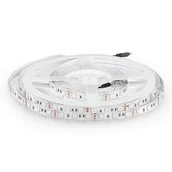 LED-Lichtstreifen - Lichtstreifen - 5050 - 60 - IP20 - ROT - Price/1m (5m Rolle)