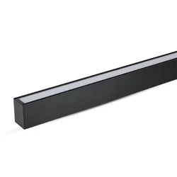 LED Slim Linear Lights - Sort - Samsung - IP20 - 40W - 3270 Lumens - 6400K - 5 År