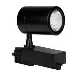 LED Tracklights - COB Tracklights - IP20 - Sort - 35 Watt - 3000 Lumens - 6000K