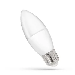 LED žvakių lemputė E-27 4W 230V WW WOJ+13036