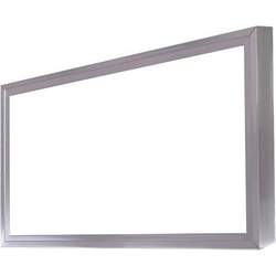 LEDsviti Dimbaar zilver LED paneel met frame 300x600mm 24W daglicht wit (2273) + 1x frame + 1x dimbare bron