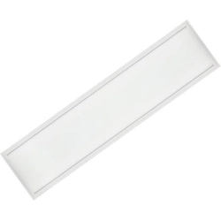 LEDsviti Dimmable white ceiling LED panel 300x1200mm 48W warm white (987) + 1x dimmable source