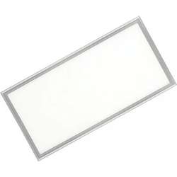LEDsviti Dimmbares silbernes Decken-LED-Panel 300x600mm 24W Tagesweiß (476) + 1x dimmbare Quelle