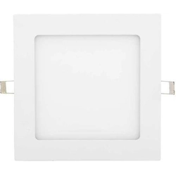 LEDsviti Dimmbares weißes integriertes LED-Panel 175x175mm 12W tagesweiße (6757) + 1x dimmbare Quelle