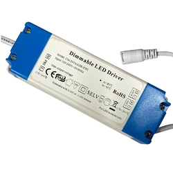 LEDsviti Fonte de alimentação para painel de LED 36W regulável 0-10V IP20 interno (90026)