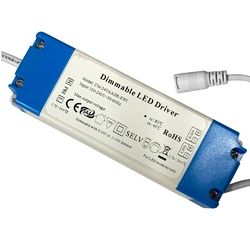 LEDsviti Fuente de alimentación para panel LED 18W regulable IP20 interno (90018)