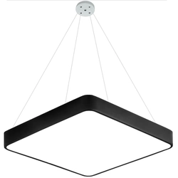 LEDsviti Hangend Zwart design LED paneel 500x500mm 36W dag wit (13122)