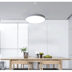 LEDsviti Hanging Grey design LED panel 600mm 48W meleg fehér (13183) + 1x Vezeték függesztő panelekhez - 4 huzalkészlet